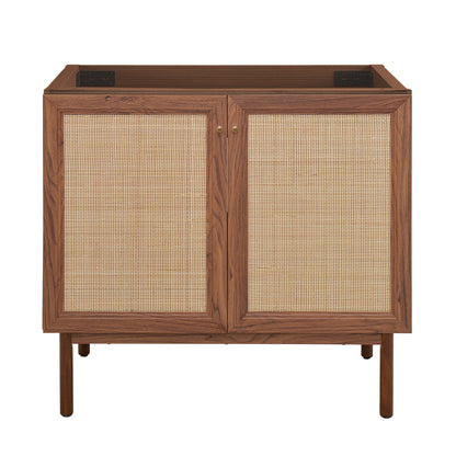 Swiss Madison Classe 36-inch bathroom vanity in Dark Walnut Cabinet Only