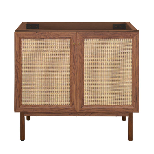 Swiss Madison Classe 36-inch bathroom vanity in Dark Walnut Cabinet Only