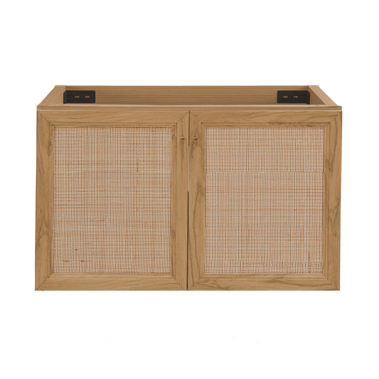 Swiss Madison, Classe 36" Wall-Mounted Bathroom Vanity in Oak-Cabinet Only