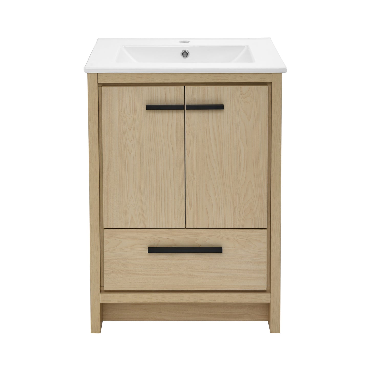 Swiss Madison, Virage 24 Freestanding, Bathroom Vanity in Natural Oak