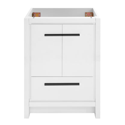 Swiss Madison, Virage 24 Freestanding, Bathroom Vanity in Glossy White Cabinet Only (SM-BV730W)