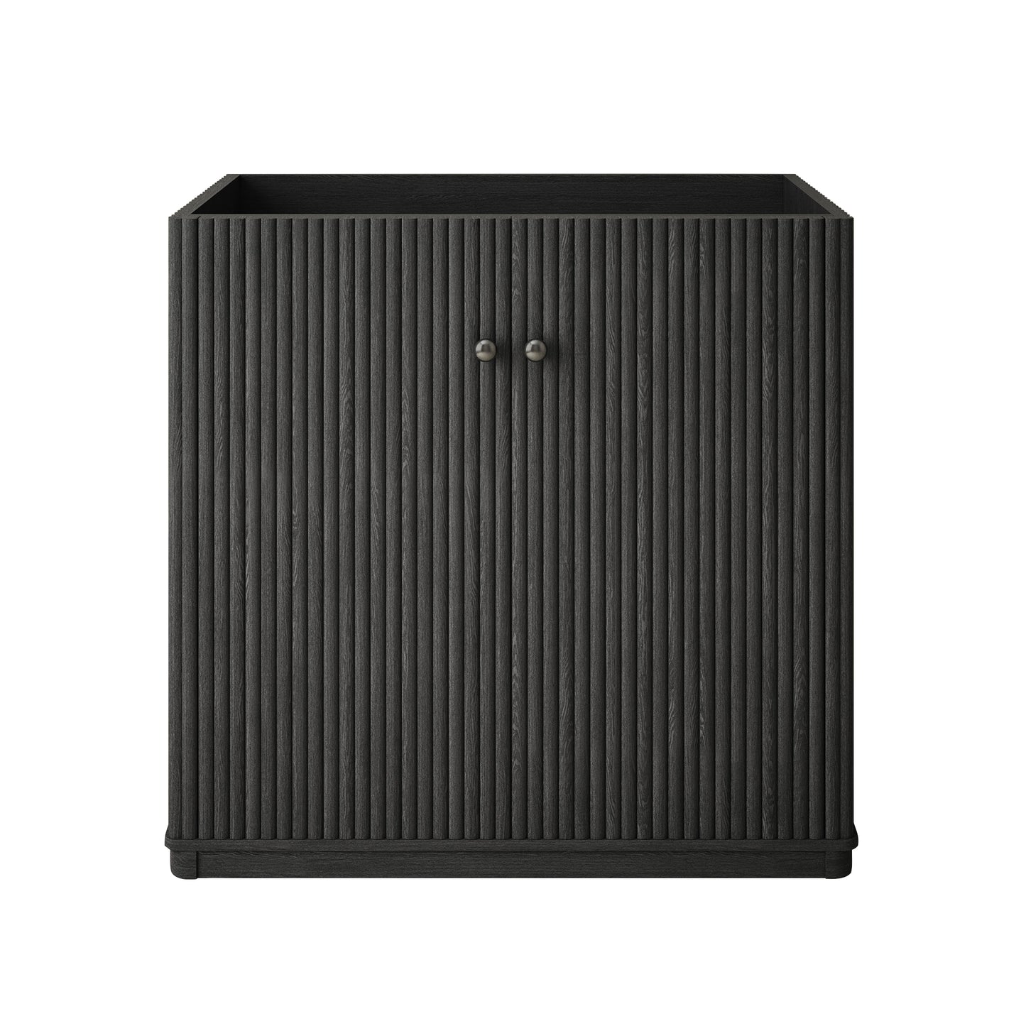 Swiss Madison, Lafayette 36" Freestanding Bathroom Vanity Cabinet without Top in Black Oak