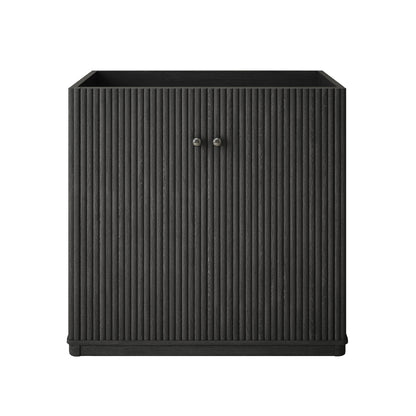 Swiss Madison, Lafayette 36" Freestanding Bathroom Vanity Cabinet without Top in Black Oak