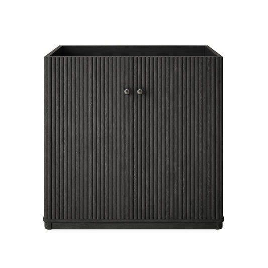 Swiss Madison, Lafayette 36" Freestanding Bathroom Vanity Cabinet without Top in Black Oak