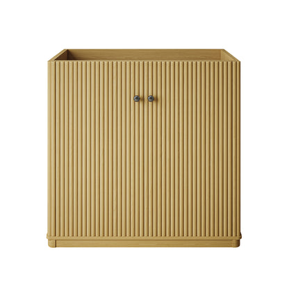 Swiss Madison, Lafayette 36" Freestanding Bathroom Vanity Cabinet without Top in Natural Oak