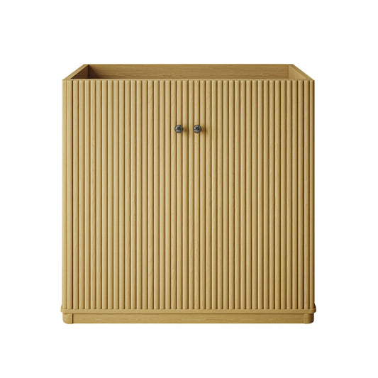 Swiss Madison, Lafayette 36" Freestanding Bathroom Vanity Cabinet without Top in Natural Oak