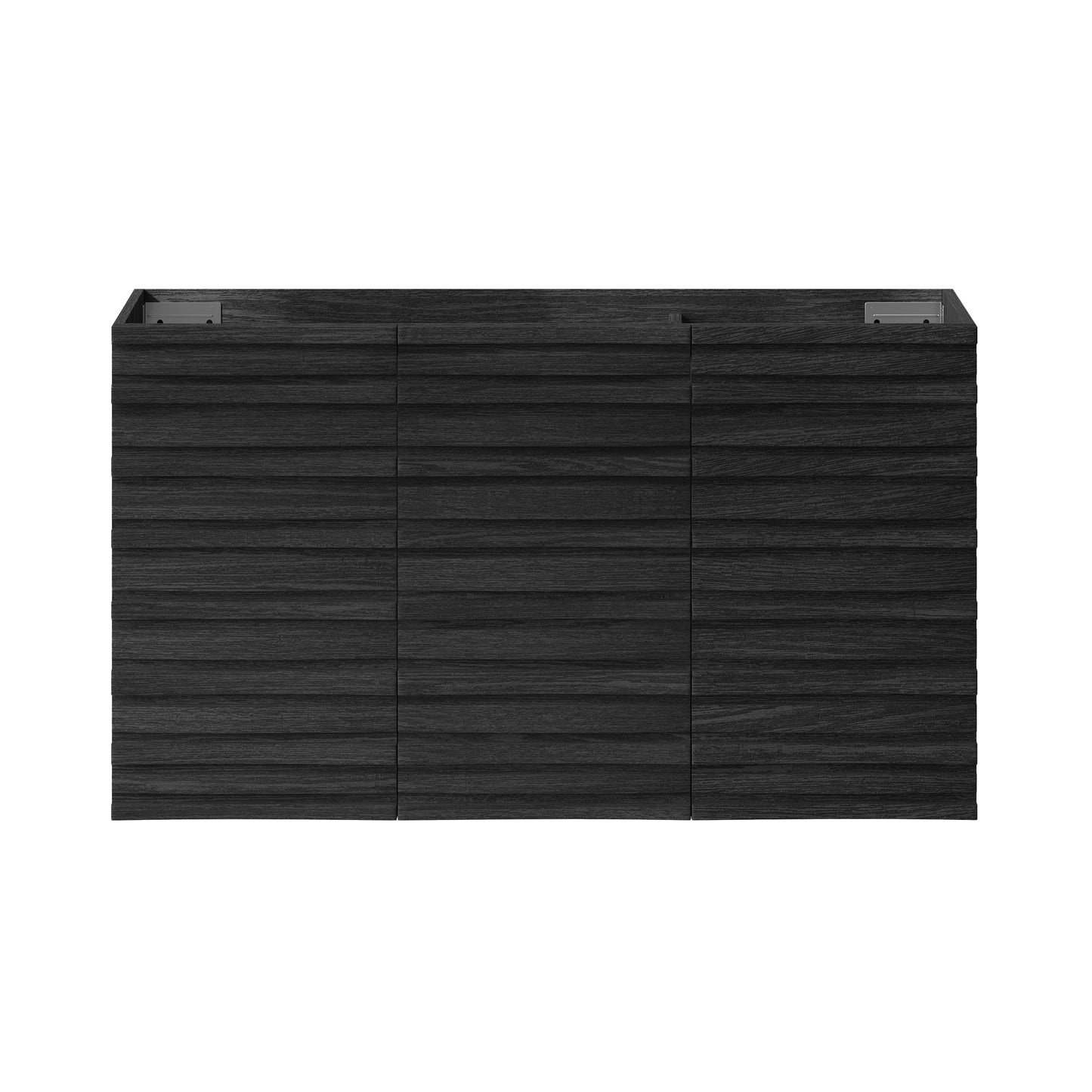 Swiss Madison, Cascade 36" Wall-Mounted Bathroom Vanity Cabinet without Top in Black Oak