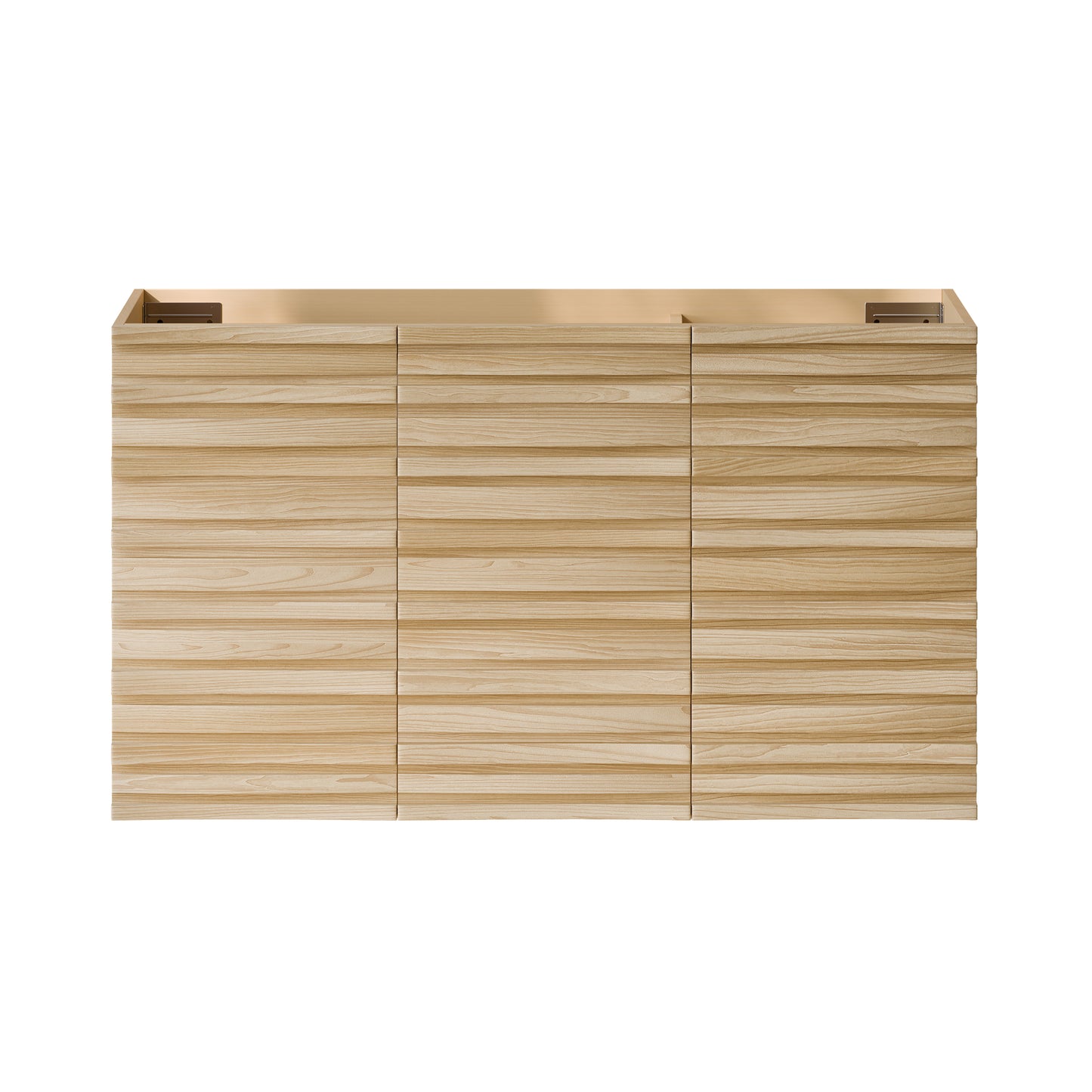 Swiss Madison, Cascade 36" Wall-Mounted Bathroom Vanity Cabinet without Top in Natural Oak