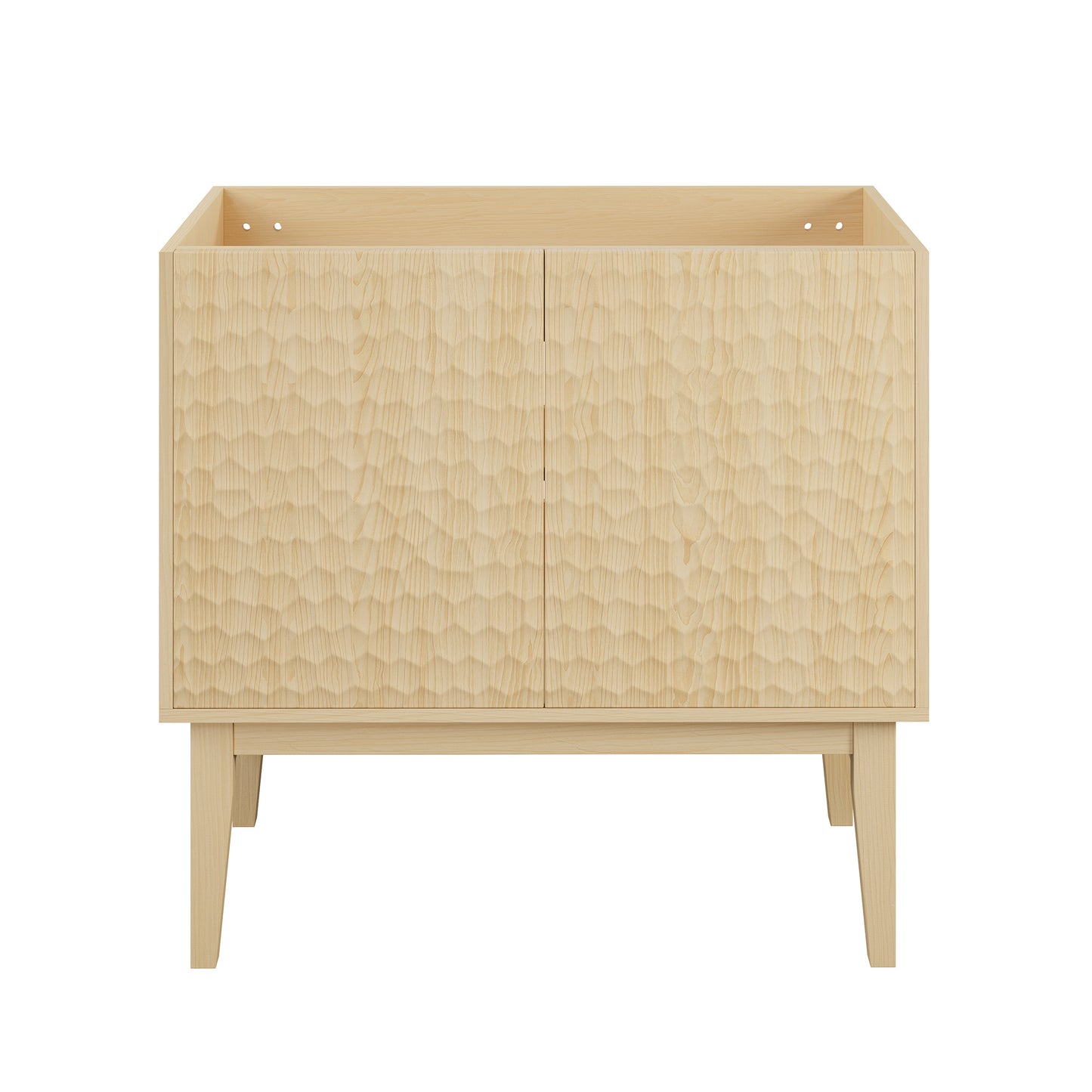 Swiss Madison, Bosse 36" Freestanding Bathroom Vanity Cabinet without Top in Natural Oak
