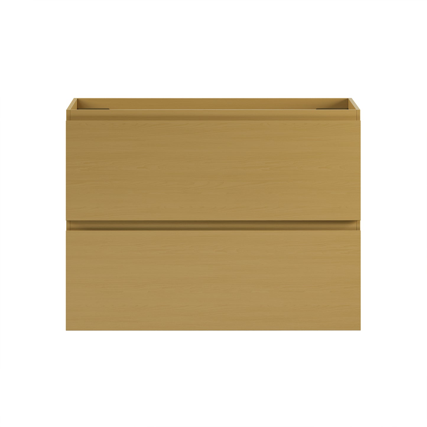 Swiss Madison Liberte 30-inch wall-mount bathroom vanity in Natural Oak