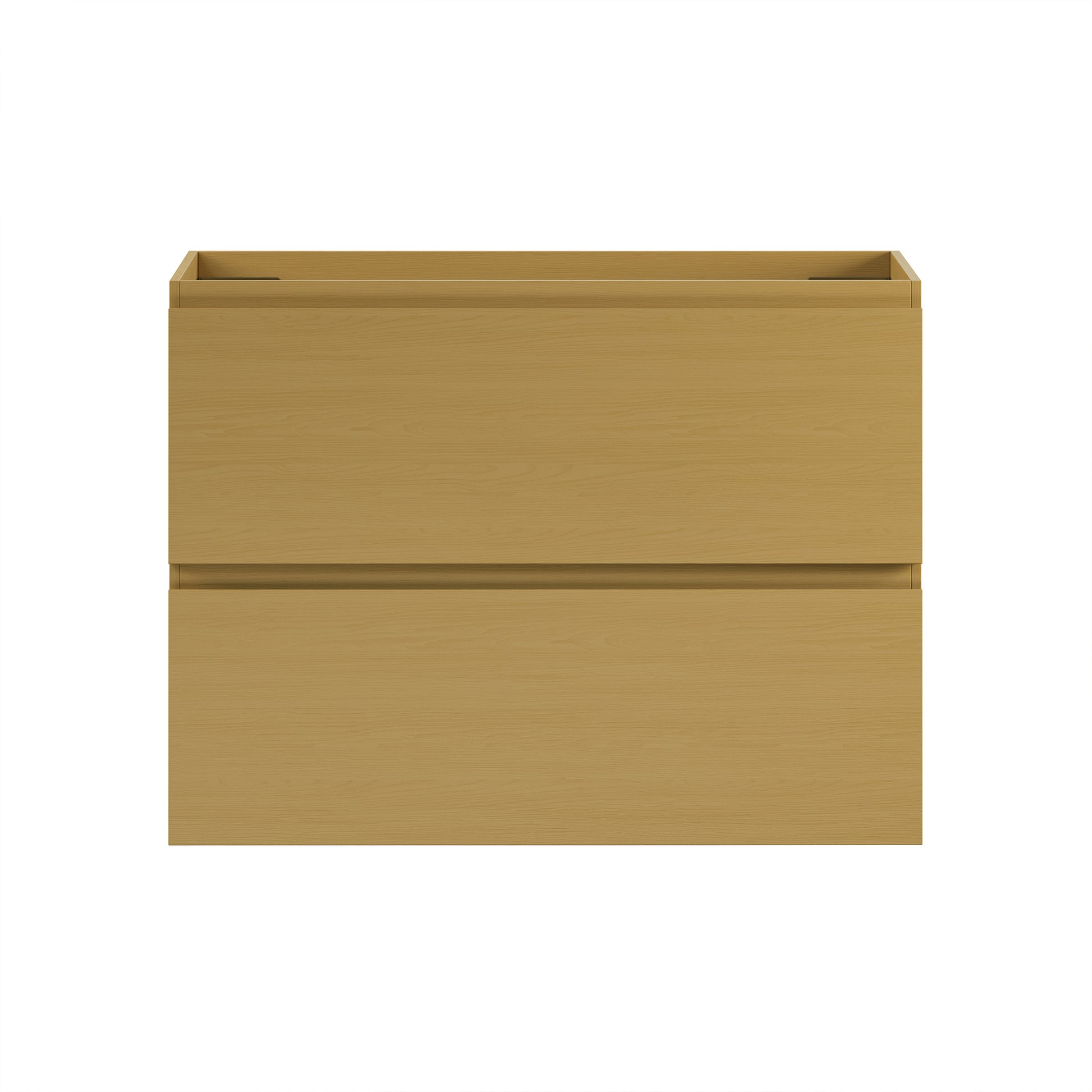 Swiss Madison Liberte 30-inch wall-mount bathroom vanity in Natural Oak