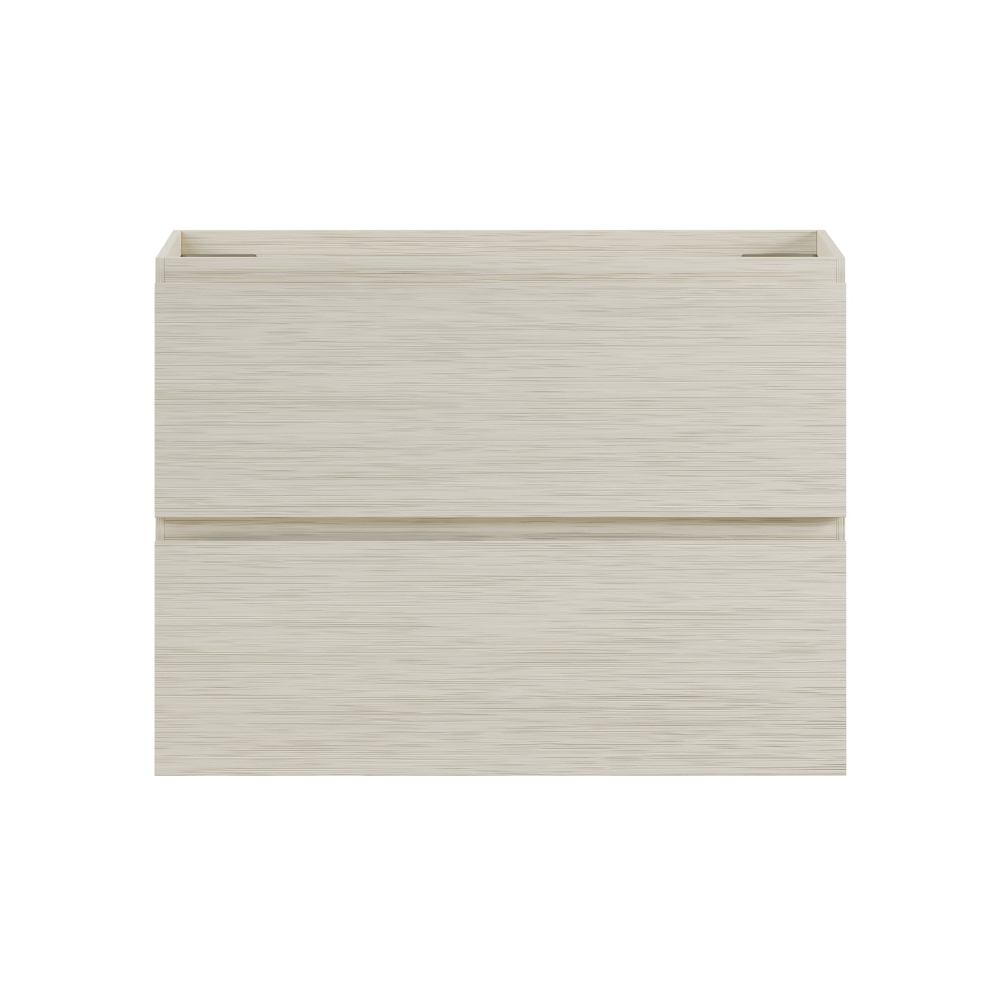 Swiss Madison, Liberte 30" Wall-Mounted Bathroom Vanity Cabinet without Top in White Oak