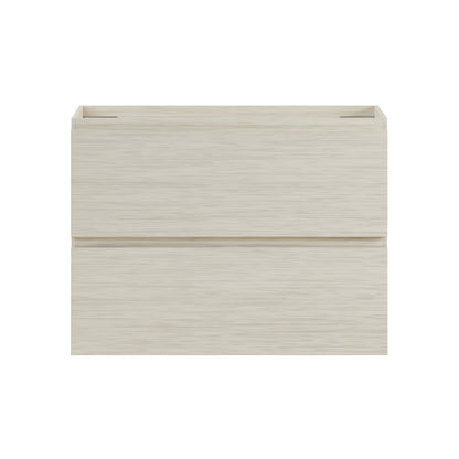 Swiss Madison, Liberte 30" Wall-Mounted Bathroom Vanity Cabinet without Top in White Oak