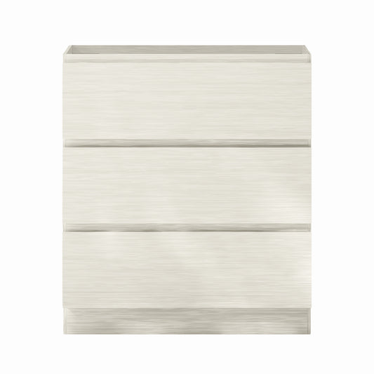 Swiss Madison, Liberte 30" Freestanding Bathroom Vanity Cabinet without Top in White Oak