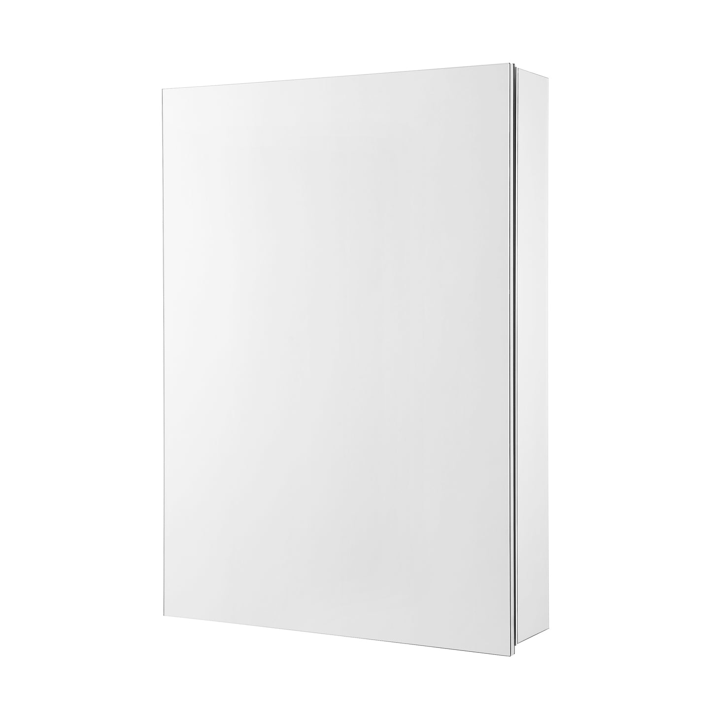 Swiss Madison, Cache 20 in. x 30 in. Mirrored Aluminum Medicine Cabinet
