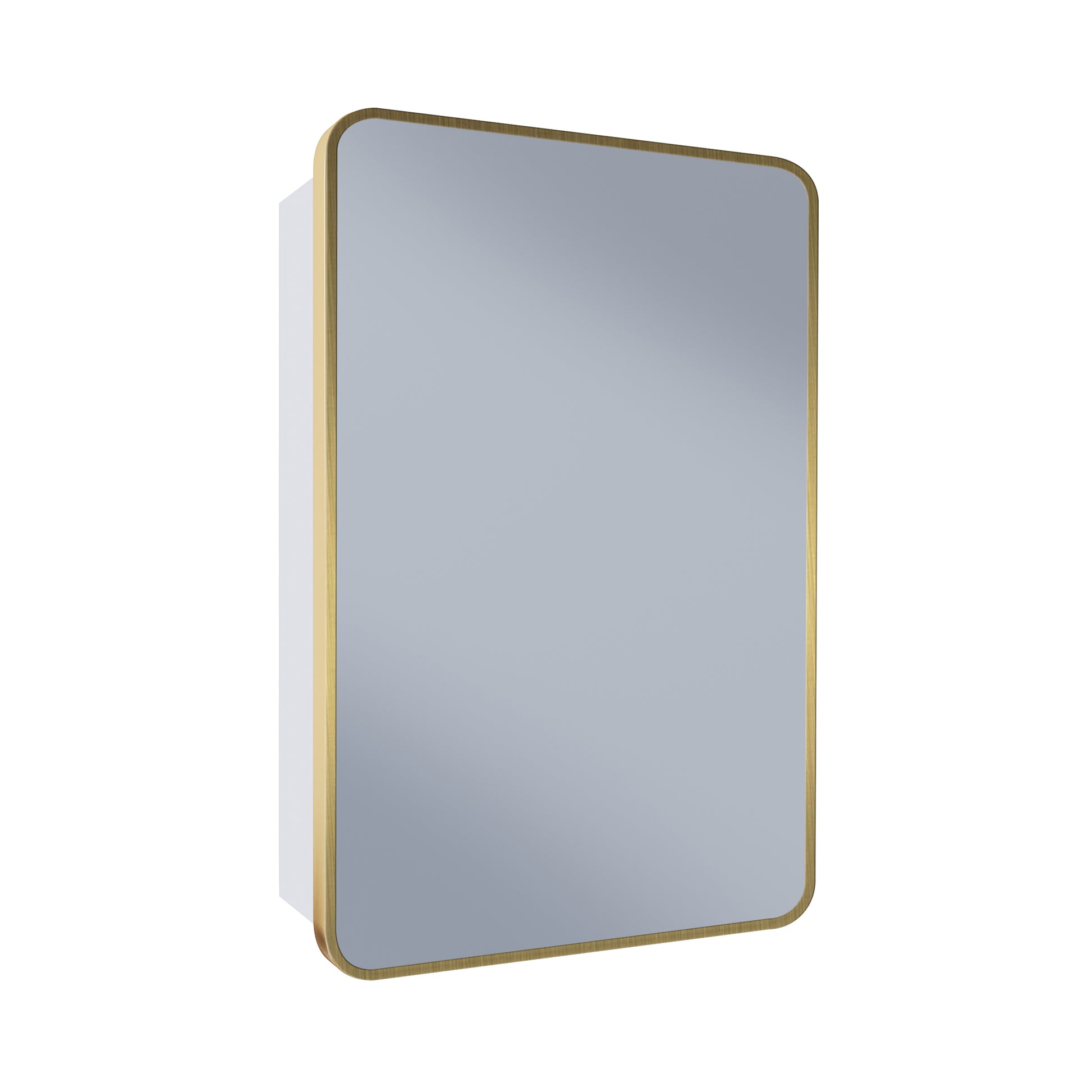 Swiss Madison Pierre wall-mount bathroom vanity in Brushed Gold — view 4
