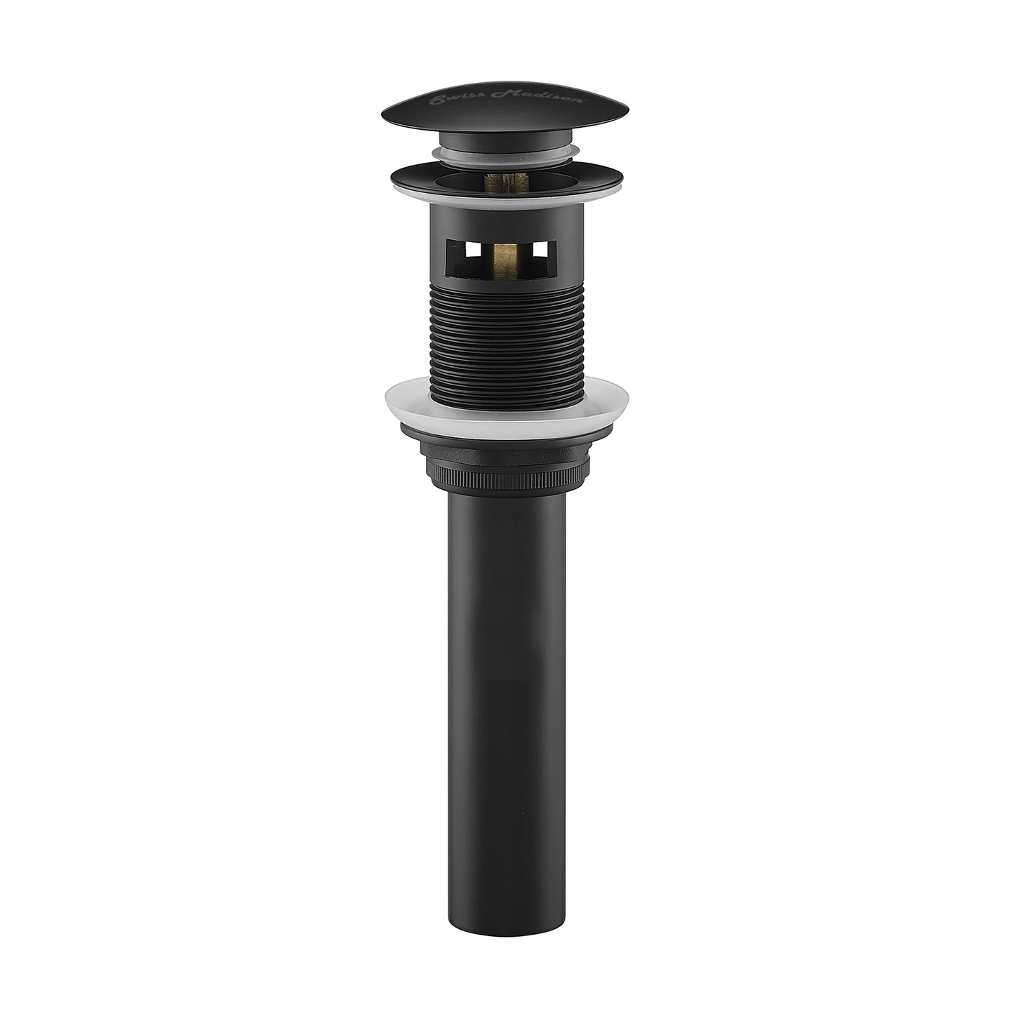 Swiss Madison, Residential Pop Up Sink Drain 1.75 in Matte Black