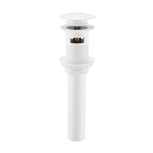 Swiss Madison, Residential Pop Up Sink Drain 1.75 in Matte White