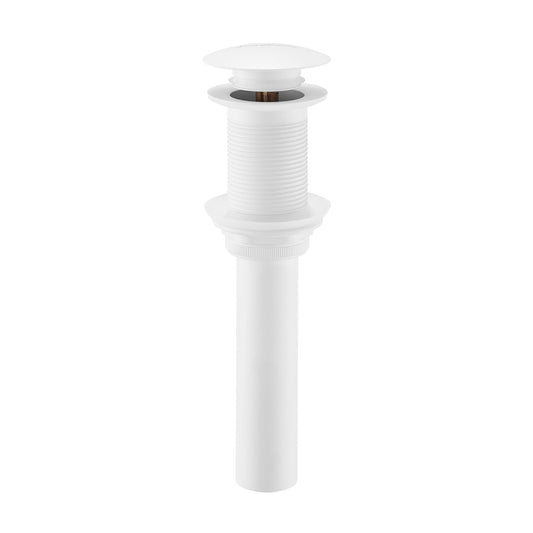 Swiss Madison, Residential Non-Overflow Pop Up Sink Drain 1.75 in Matte White