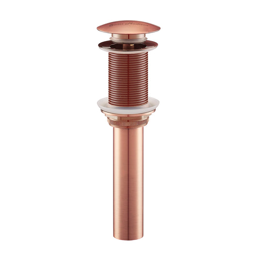 Swiss Madison Residential Non-Overflow Pop 1.75-inch bathroom vanity in Rose Gold