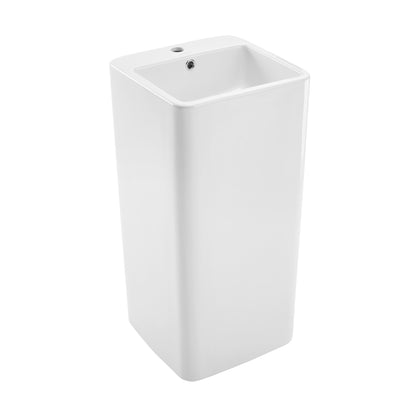 Swiss Madison, Concorde One Piece Pedestal Sink