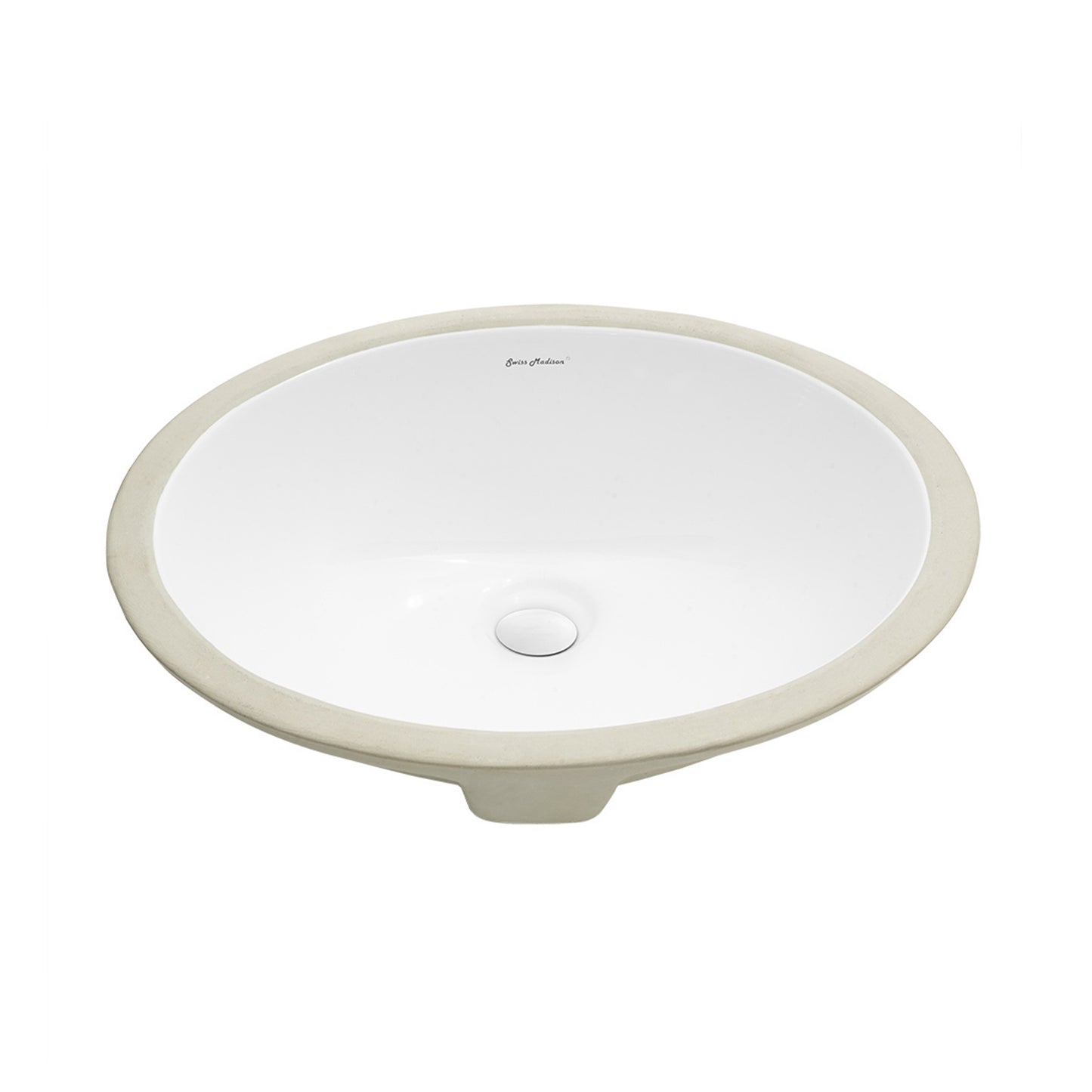 Swiss Madison, Monaco 18 Oval Under-Mount Bathroom Sink