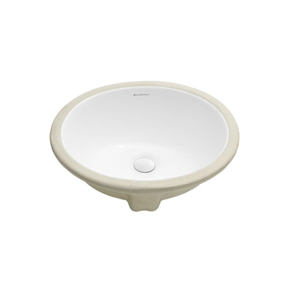 Swiss Madison, Plaisir 16.5 Oval Under-Mount Bathroom Sink