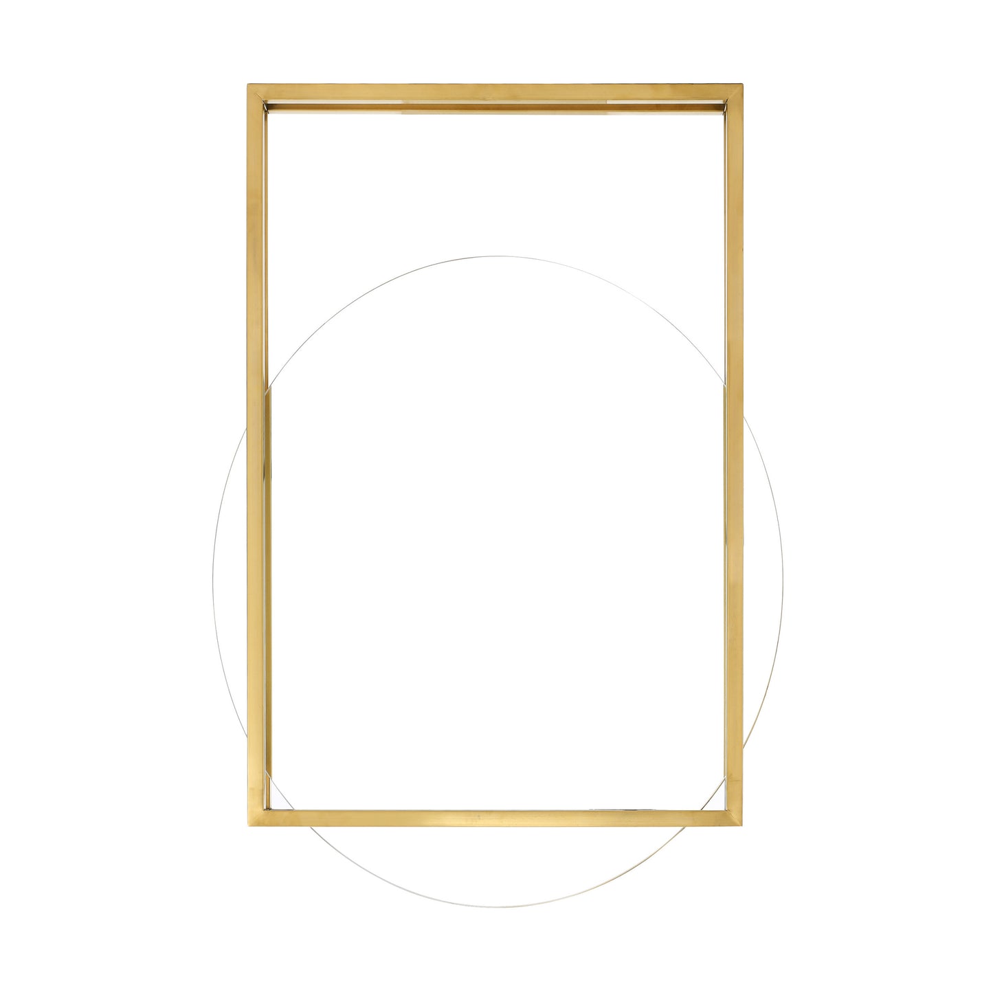 Swiss Madison, Pierre 35.5" Vanity Mirror in Brushed Gold