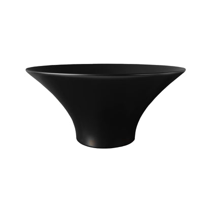 Swiss Madison, Ivy 16.5" Round Vessel Sink in Matte Black