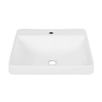 Swiss Madison, Carre Large Rectangle Vessel Sink