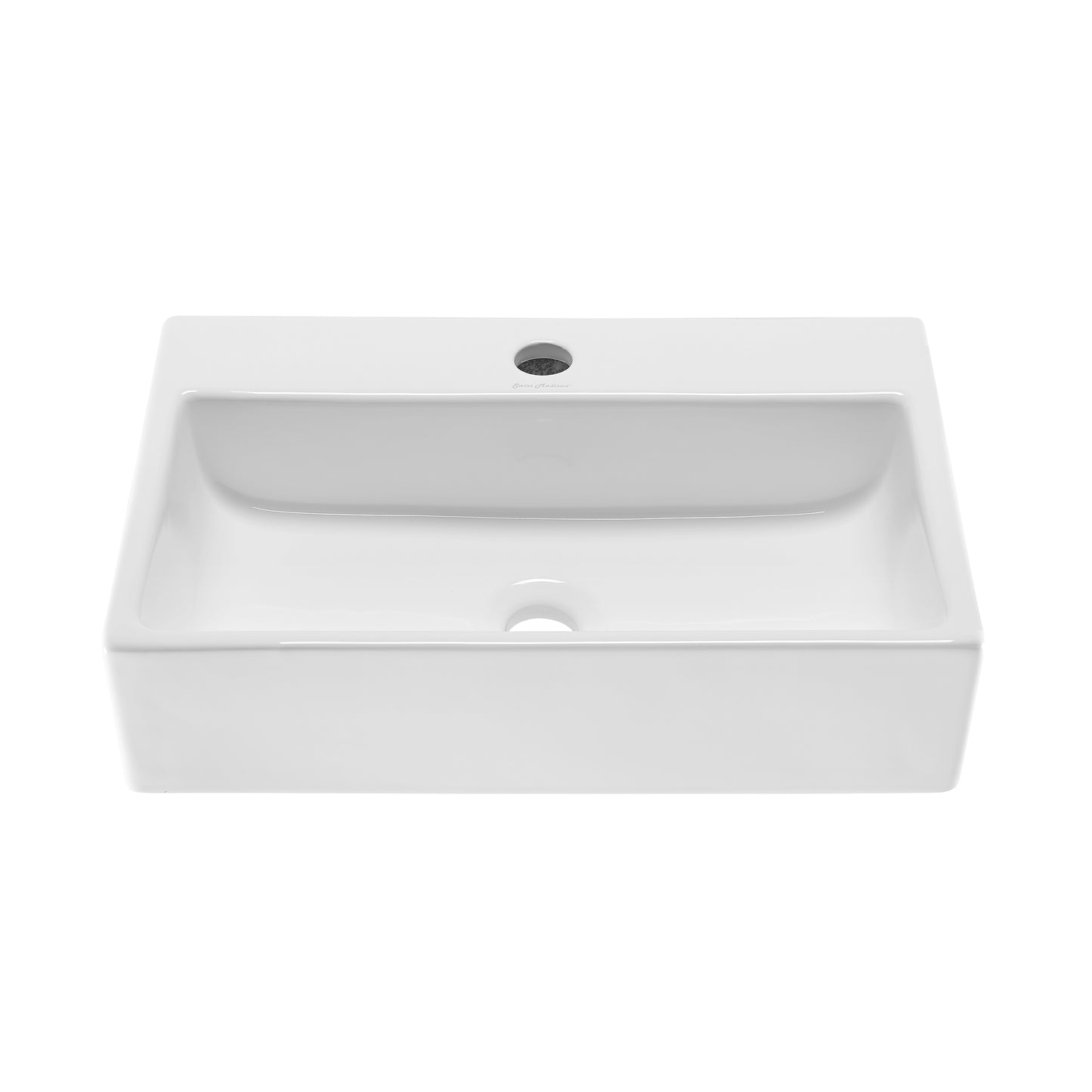 Swiss Madison, Claire 20 Rectangle Ceramic Vessel Sink