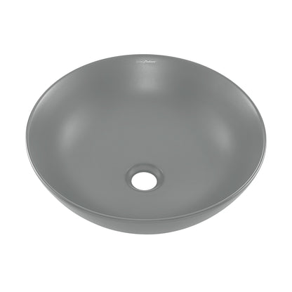 Swiss Madison, Classe 16 Color Ceramic Sink in Matte Grey