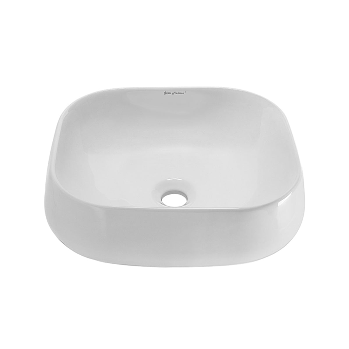 Swiss Madison, Chateau 18 Square Ceramic Vessel Sink