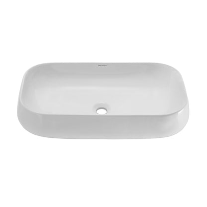 Swiss Madison, Chateau 28 Rectangle Ceramic Vessel Sink