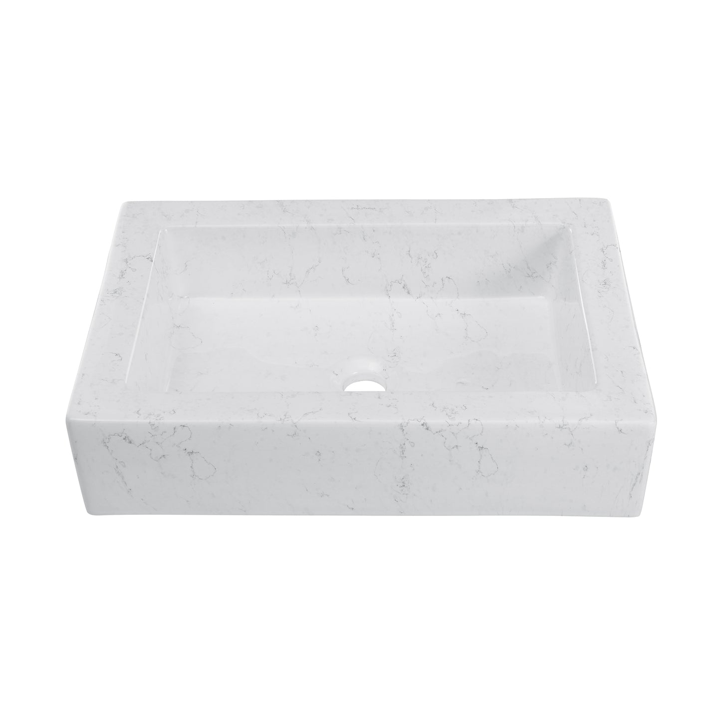 Swiss Madison, Voltaire 22" Ceramic Vessel Bathroom Sink in Static White