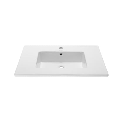Swiss Madison, Voltaire 31 Vanity Top Sink with Single Faucet Hole