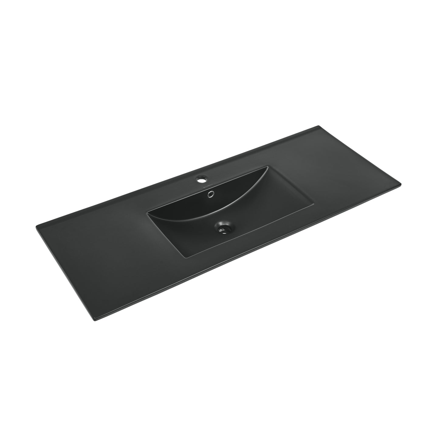 Swiss Madison, 48" Vanity Sink Top in Matte Black