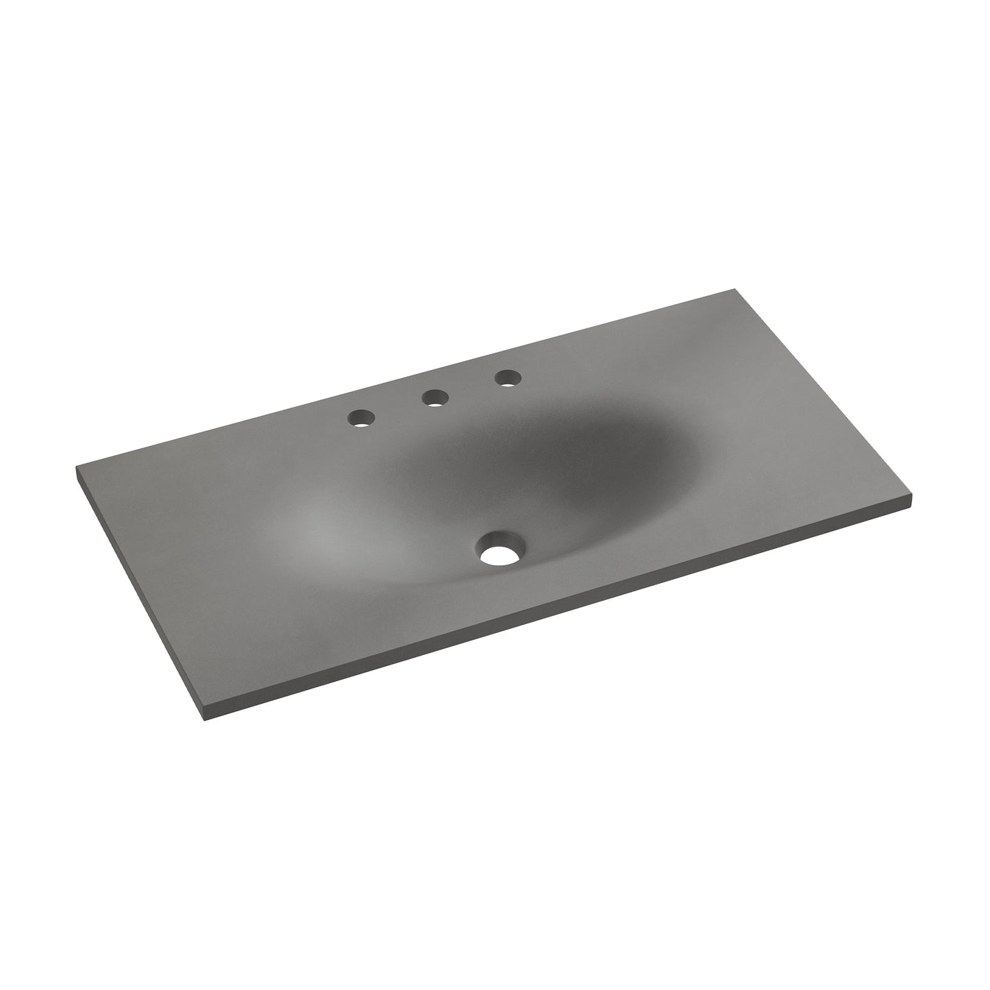 Swiss Madison 36-inch bathroom vanity in Matte Dark Gray