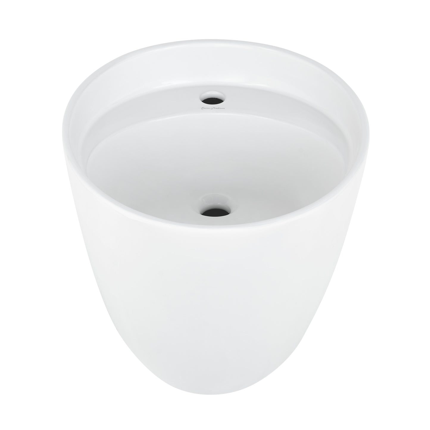 Swiss Madison, Calice 18" Wall-Mount Bathroom Sink