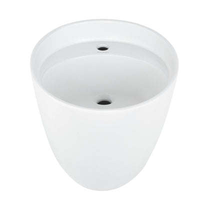Swiss Madison, Calice 18" Wall-Mount Bathroom Sink