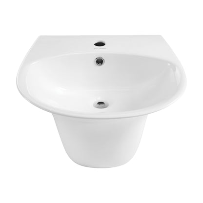 Swiss Madison, Ivy 19" Wall-Mount Bathroom Sink