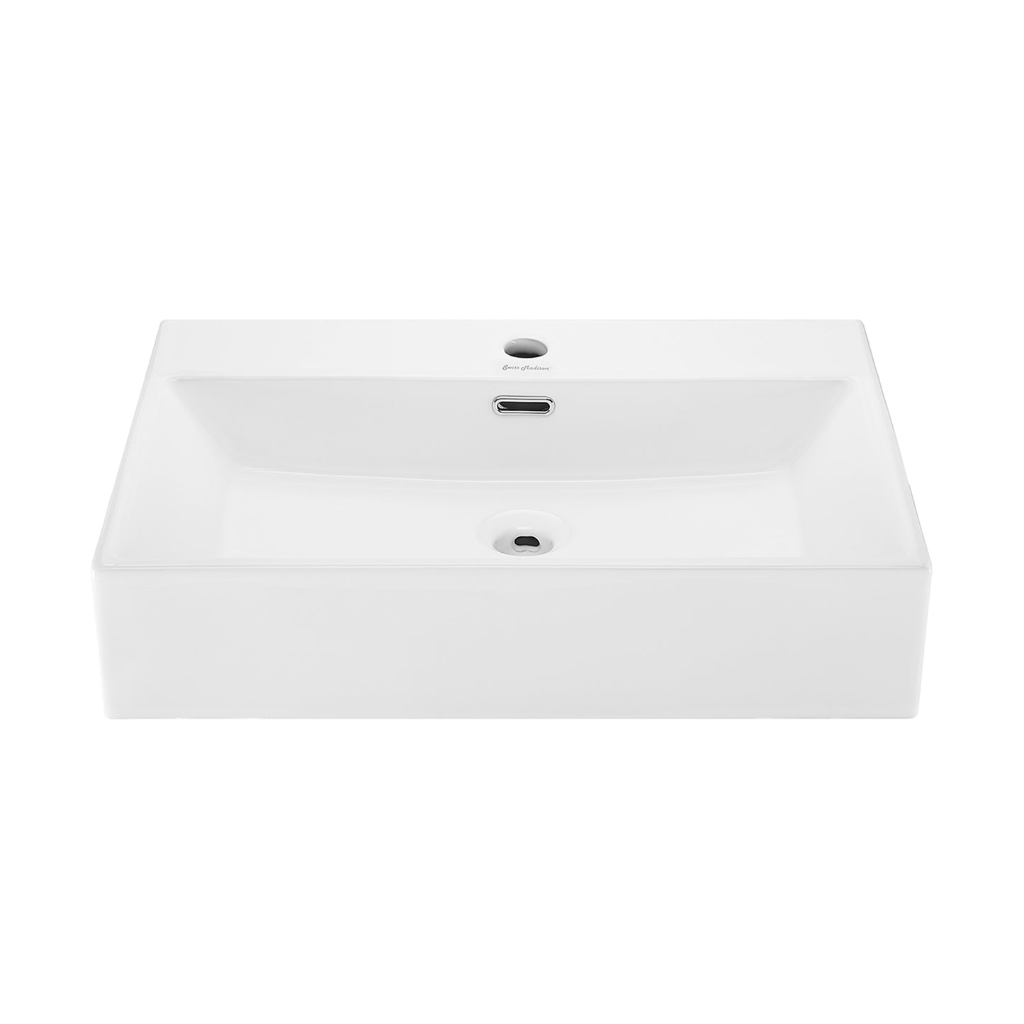 Swiss Madison, Claire 24" Rectangle Wall-Mount Bathroom Sink