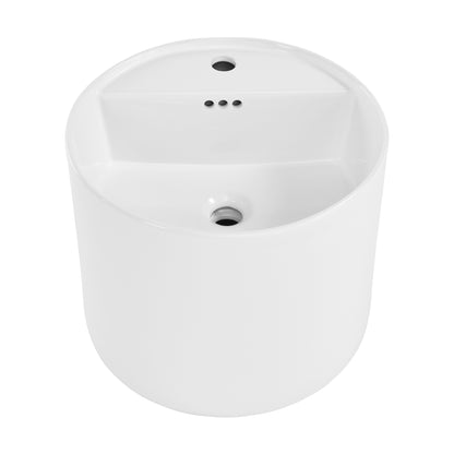 Swiss Madison, Monaco 18" Round Wall-Mount Bathroom Sink