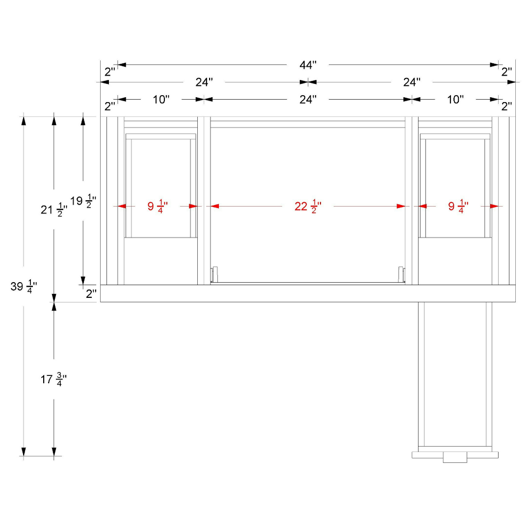Vanderloc LeCrieú Single Extra Wide Bath Vanity