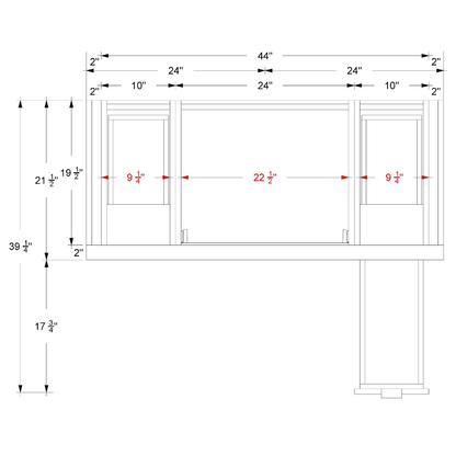 Vanderloc LeCrieú Single Extra Wide Bath Vanity