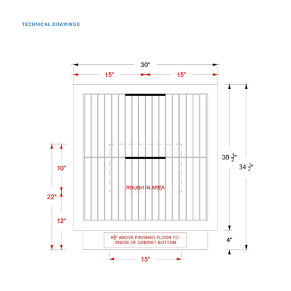 Vanderloc LeCrieú Two-Drawer Single Bath Vanity
