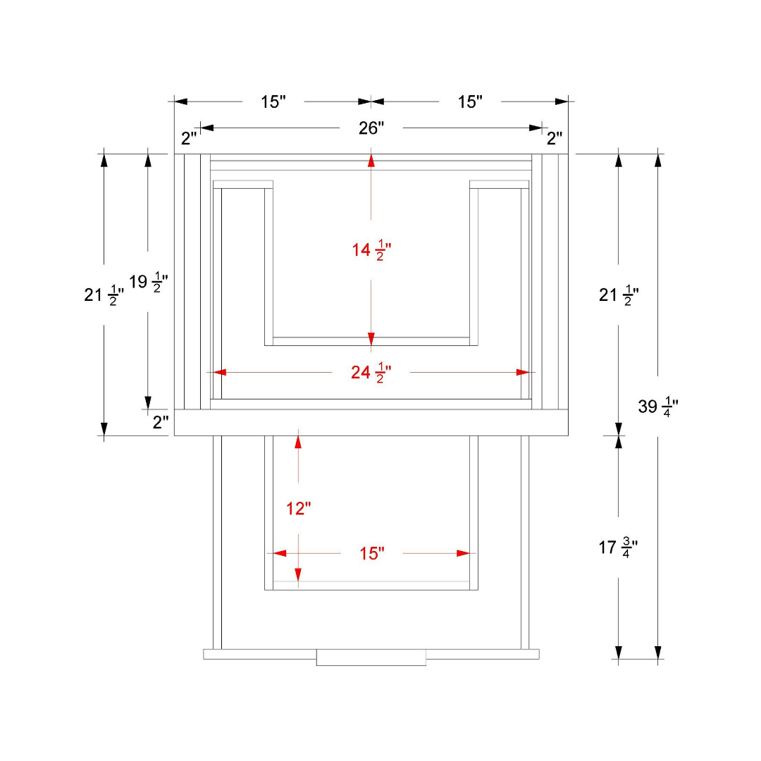 Vanderloc LeCrieú Two-Drawer Single Bath Vanity