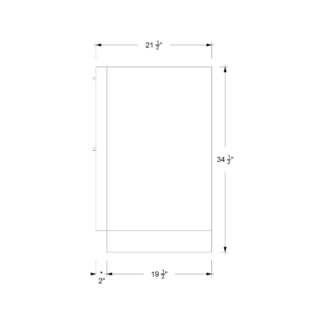 Vanderloc LeCrieú Two-Drawer Single Bath Vanity