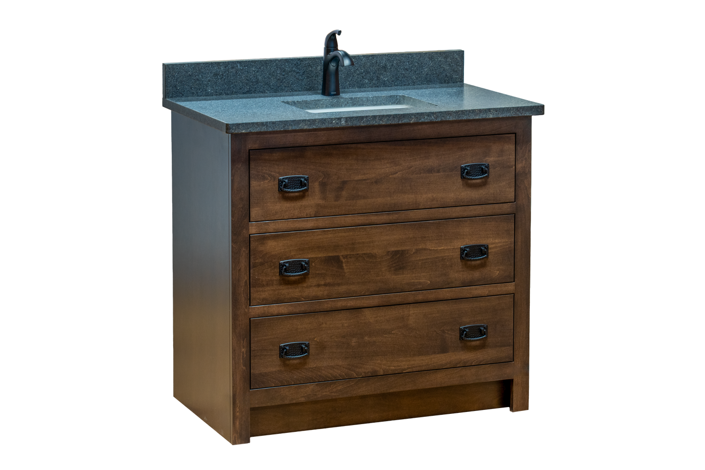 Trusty Wood Lexington Bathroom Vanity 36" with Two Drawers