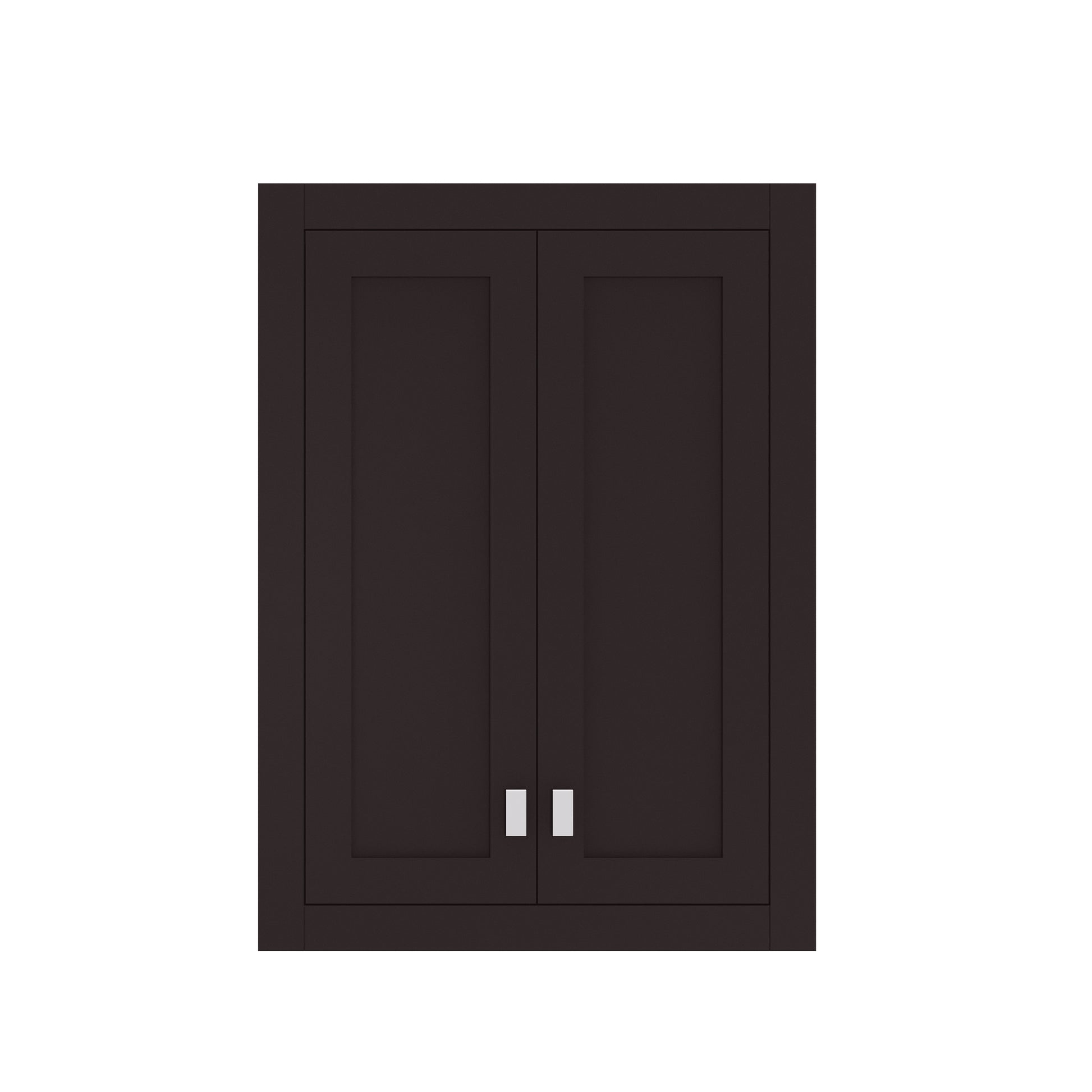Madison 24 in. W x 33 in. H x 8 in. D Bathroom Storage Toilet Topper in Espresso | Water Creation